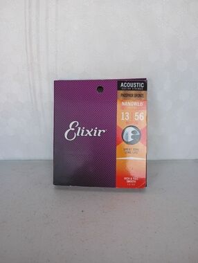 Acoustic Guitar Strings 13-56 - Purple & Orange Packaging